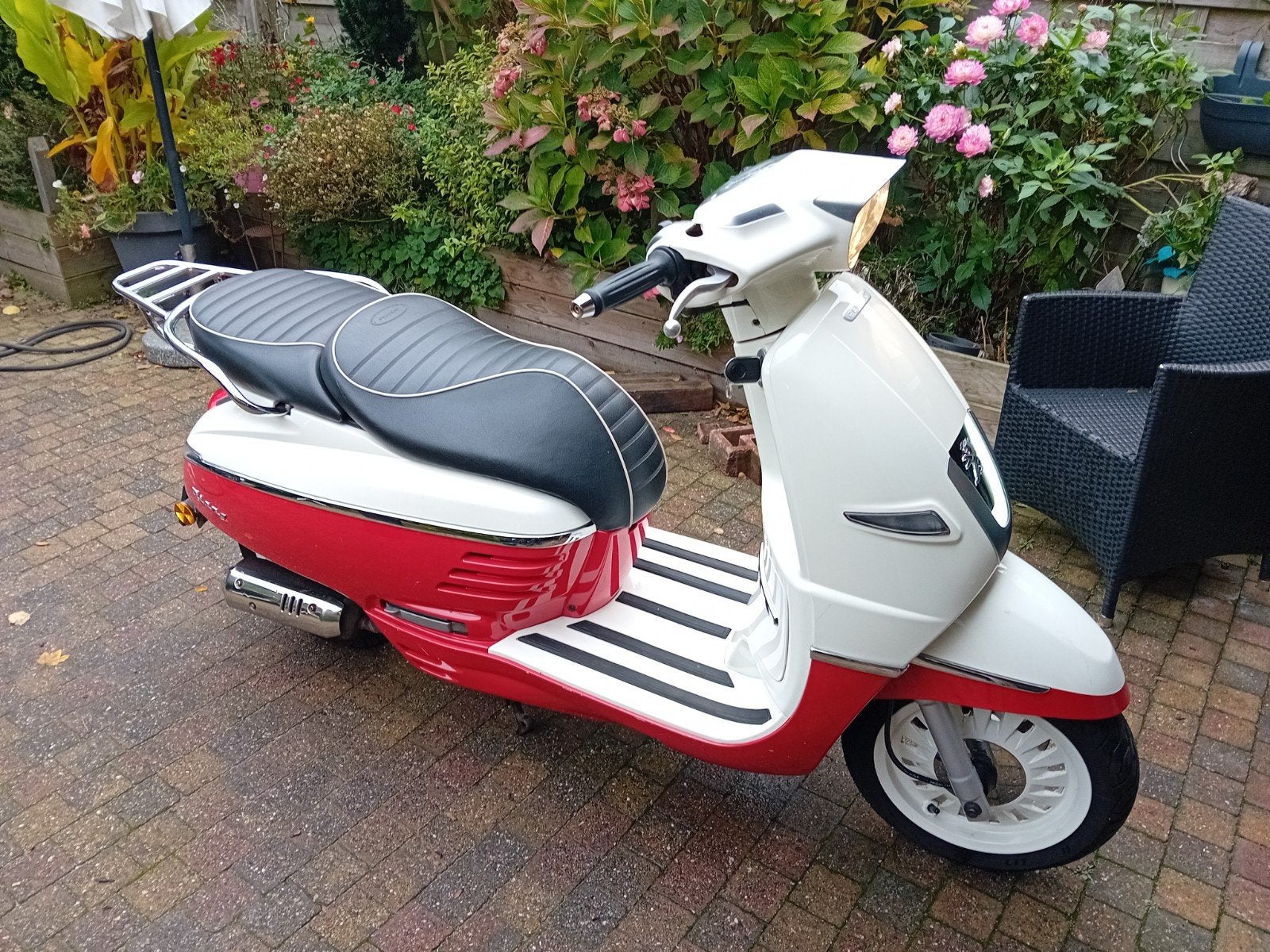 Peugeot Django 49.5cc Geel Kenteken - Goed Onderhouden, Ophalen, Gebruikt, Overige modellen, Maximaal 45 km/u