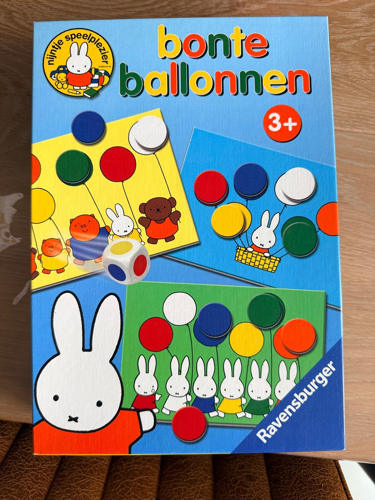 Nijntje Bonte Ballonnen - Zo goed als nieuw en compleet, Drie of vier spelers, Ophalen of Verzenden, Zo goed als nieuw