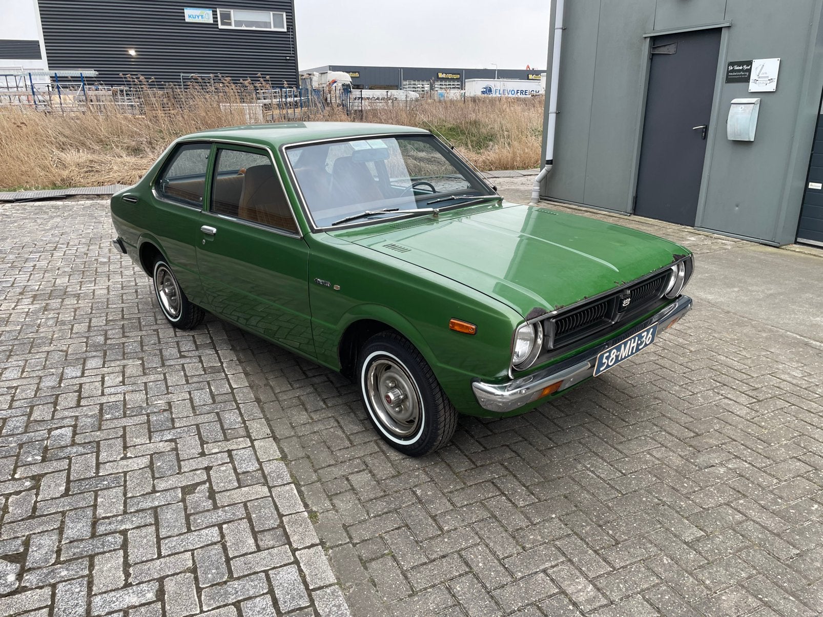 Toyota Corolla 1.2 L 1976 Groen oldtimer, 4 cilinders, Corolla, Origineel Nederlands, Handgeschakeld