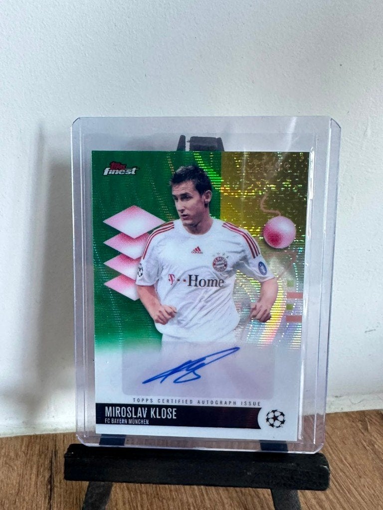 Topps Finest Auto - Miroslav Klose - Bayern - 23/99, Ophalen of Verzenden, Nieuw, Buitenlandse clubs, Spelerskaart