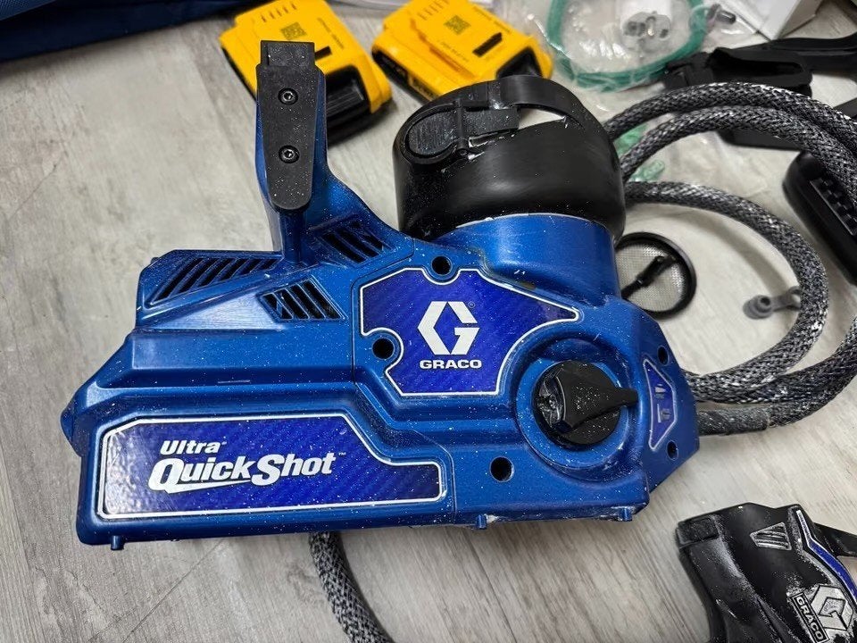 Graco Quickshot spuitmachines 2 stuks!, Ophalen, Nieuw