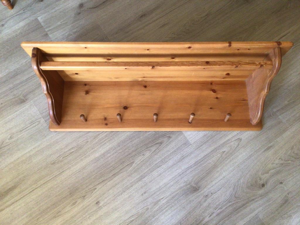 Grenenkapstok, Ophalen, Hout, Wandkapstok, Minder dan 100 cm