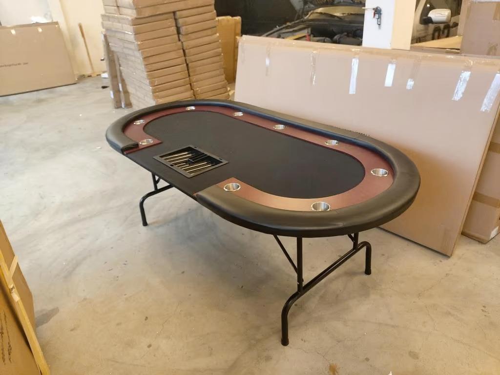 Pokertafel - Poker - Gezelschapsspellen - Poker table, Cave & Garden, Verzenden, Nieuw, Kouwe Hoek 1B, Waddinxveen