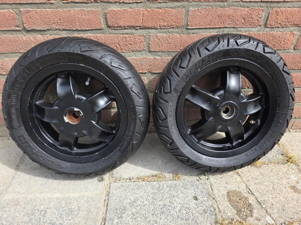 Piaggio Zip 4t velgen + band achter, Ophalen, Gebruikt, Overige typen, Piaggio