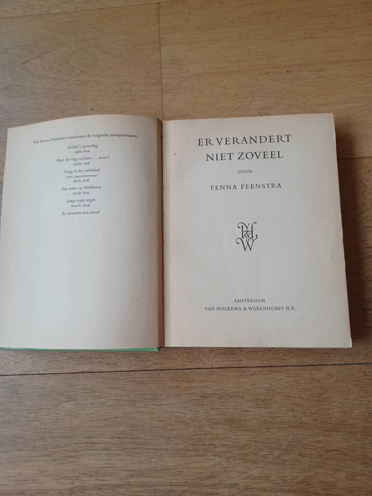 Er Verandert Niet Zoveel, Ophalen of Verzenden, Gelezen, Fenna Feenstra, Nederland