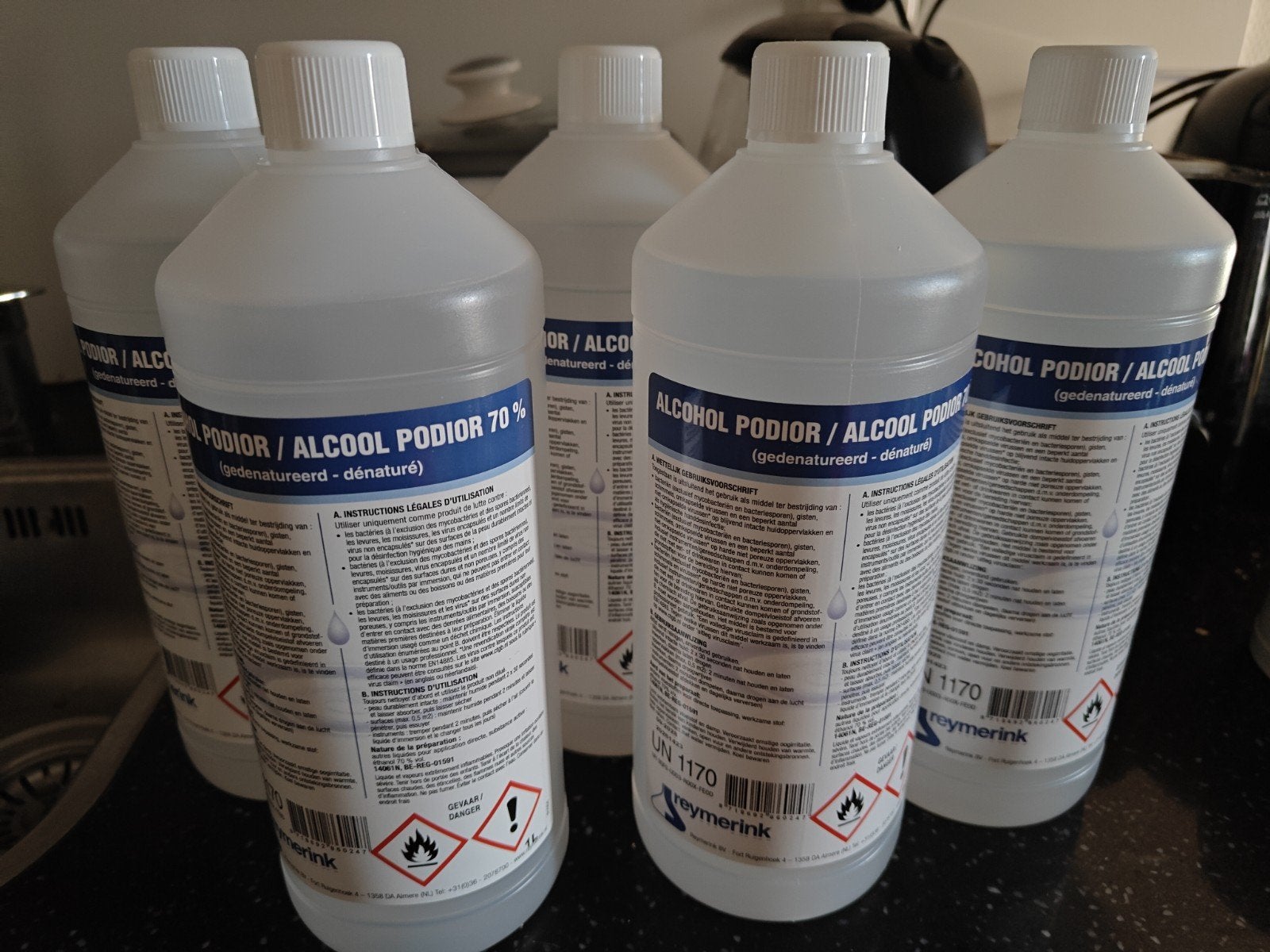 Alcohol Podior 70%, Ophalen of Verzenden, Schoonmaakmiddel