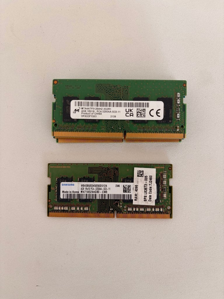 DDR4 SODIMM Modules, Gebruikt, DDR4, Ophalen of Verzenden, Laptop