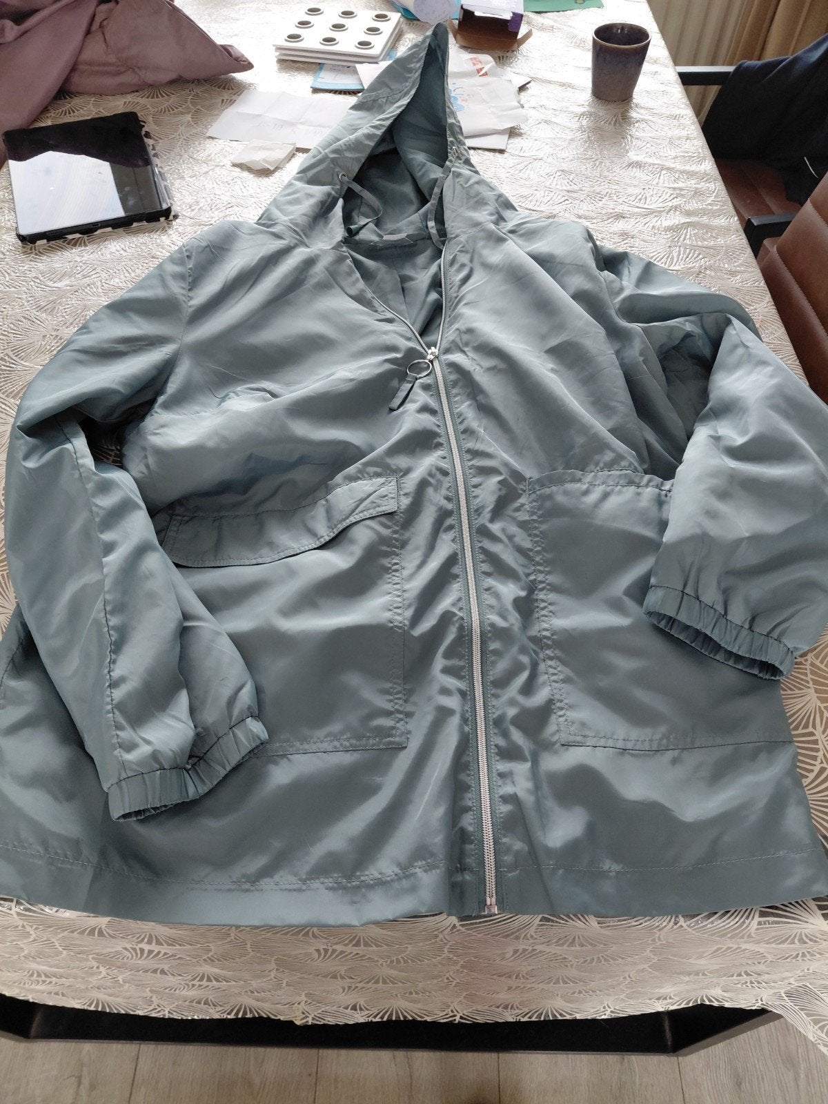 zomerjas bijna gratis, Ophalen, Nieuw, Maat 46/48 (XL) of groter, Blauw