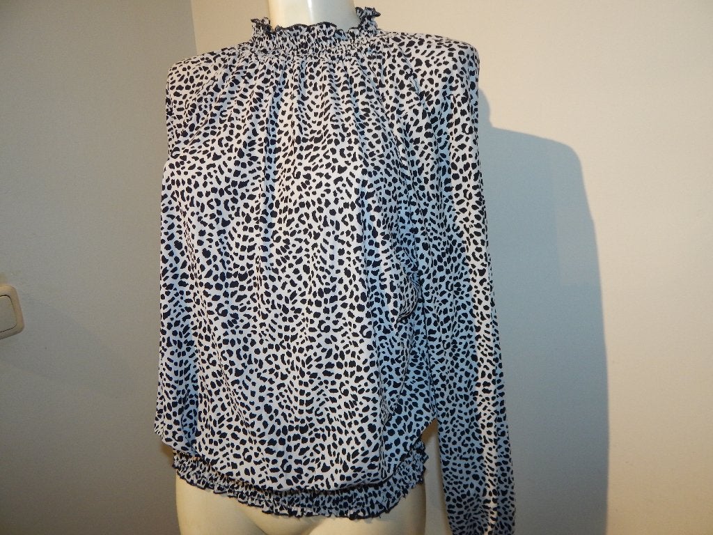 Studio Anneloes stretch travel stof top in print kolletje M, Maat 38/40 (M), Studio Anneloes, Meerkleurig, Ophalen of Verzenden