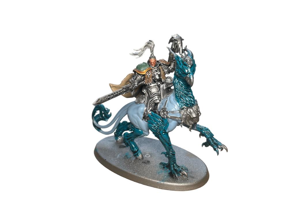 Warhammer Age of Sigmar Stormcast Eternals Lord Aquilor, Hobby en Vrije tijd, Wargaming, ., Warhammer, Ophalen of Verzenden, Zo goed als nieuw