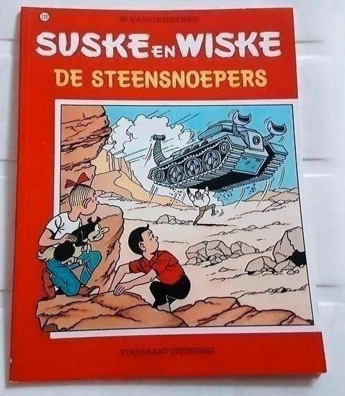 Suske en Wiske 130 De steensnoepers - Willy Vandersteen 1977, Eén stripboek, Ophalen of Verzenden, Zo goed als nieuw