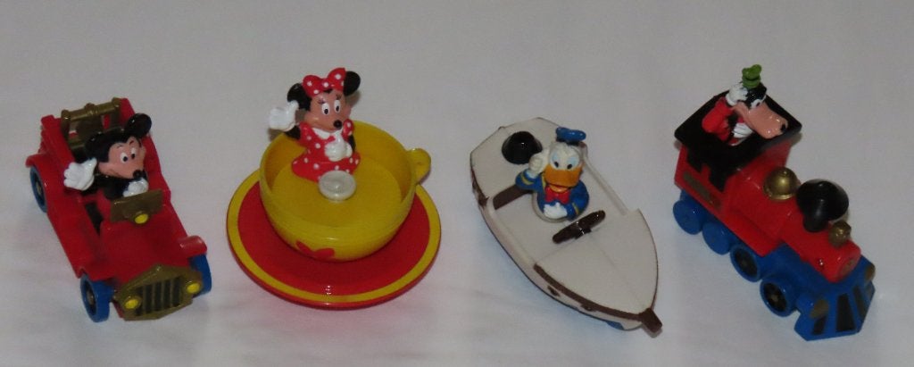 McDonalds happy meal Disney Fun Rides Australia jaren 90, Verzenden, Zo goed als nieuw