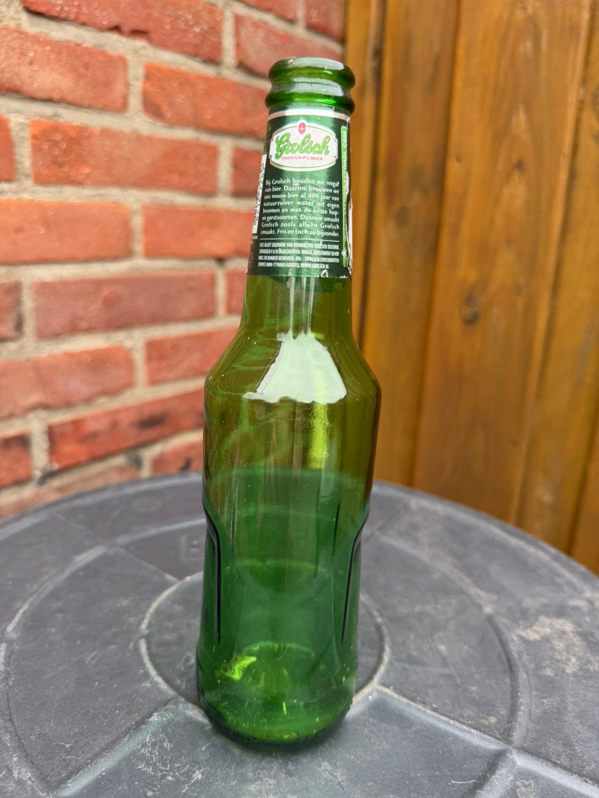 Grolsch pijpje “verkeerd” 2013, Ophalen of Verzenden, Zo goed als nieuw, Flesje(s), Grolsch