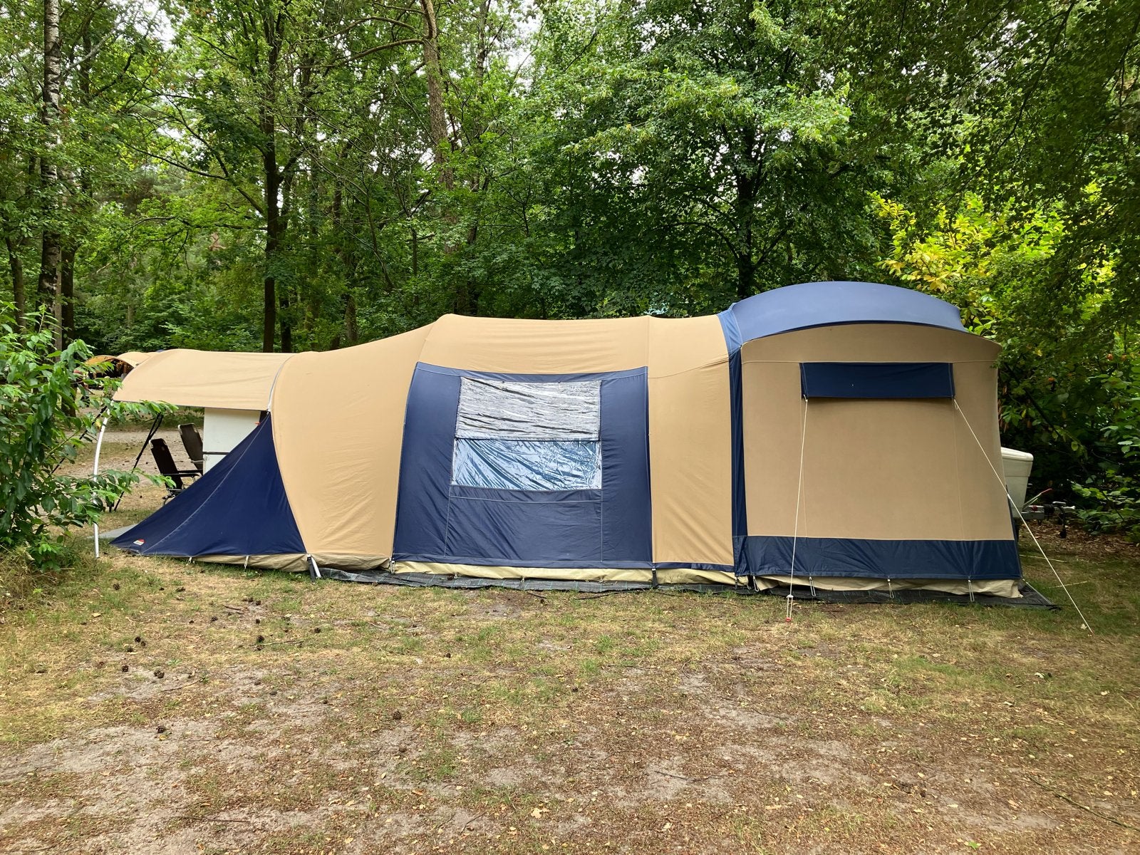 Cabanon Stratos 6 persoons vouwwagen kuipgrondzeil, Caravans en Kamperen, Vouwwagens, Ophalen, Tot en met 6