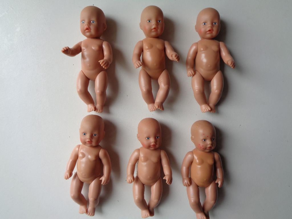 Mini Baby Born popjes., Kinderen en Baby's, Speelgoed | Poppen, Ophalen of Verzenden, Zo goed als nieuw, Babypop