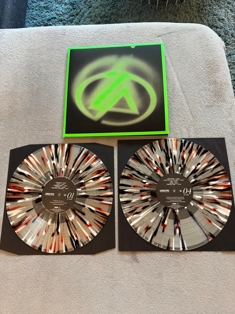 Linkin Park - Papercuts 2LP splatter, Ophalen of Verzenden, Zo goed als nieuw, 12 inch