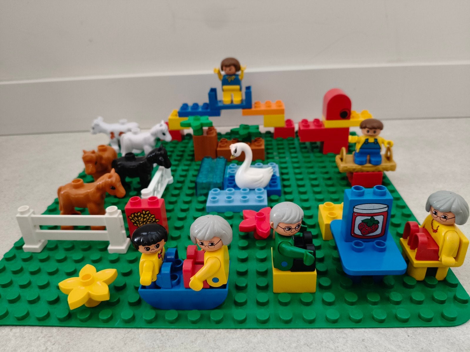 LEGO Duplo Boerderij Speelset met Dieren en Figuren, Ophalen of Verzenden, Gebruikt, Overige merken