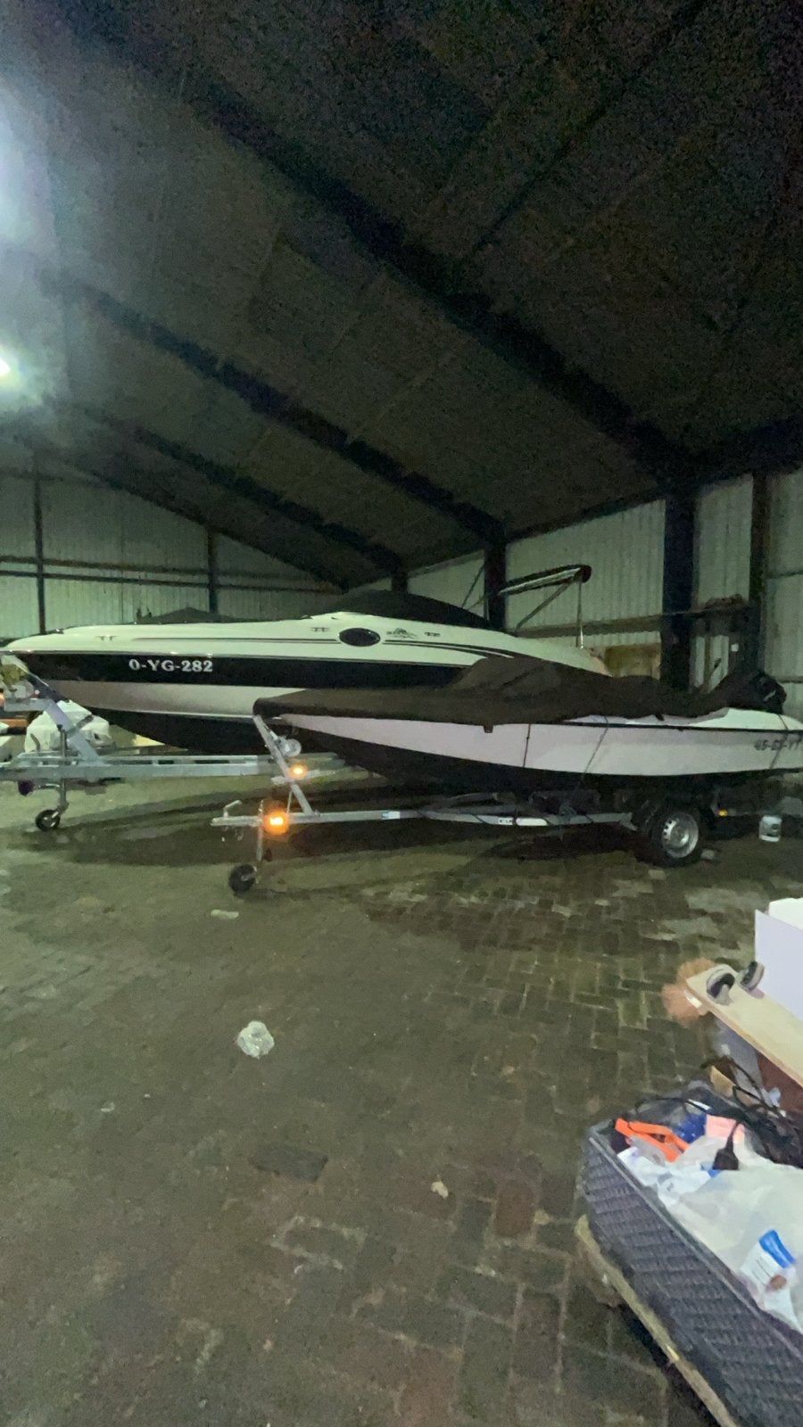 Snelle speedboot met 70 pk Force buitenboordmotor, Auto-onderdelen, Ophalen of Verzenden, Gebruikt