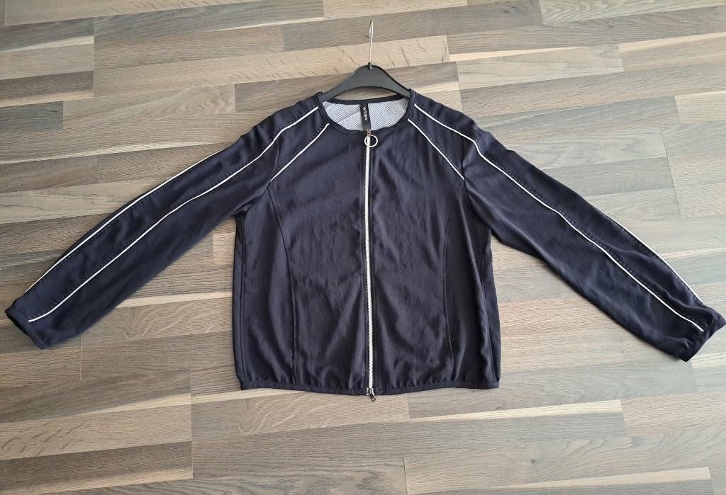 MarcCain, bomberjack, zgan, mt 38, zomer, Maat 38/40 (M), Blauw, Ophalen of Verzenden, Zo goed als nieuw