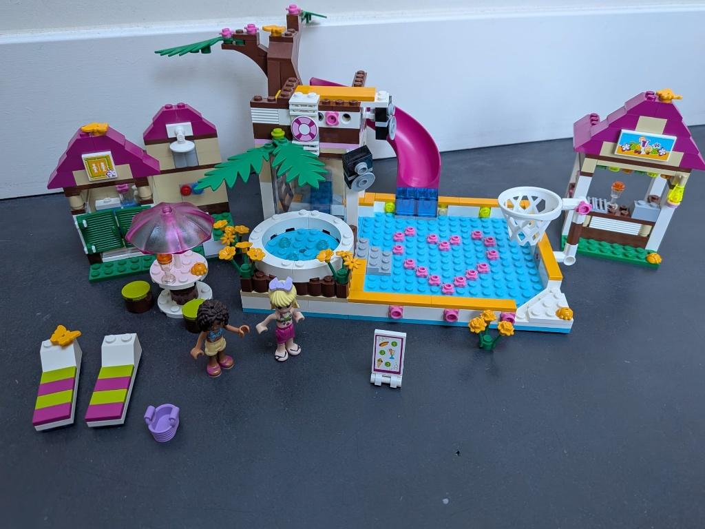 LEGO Friends 41008 Heartlake zwembad speelgoed, Lego, Friends, Ophalen of Verzenden, Zo goed als nieuw