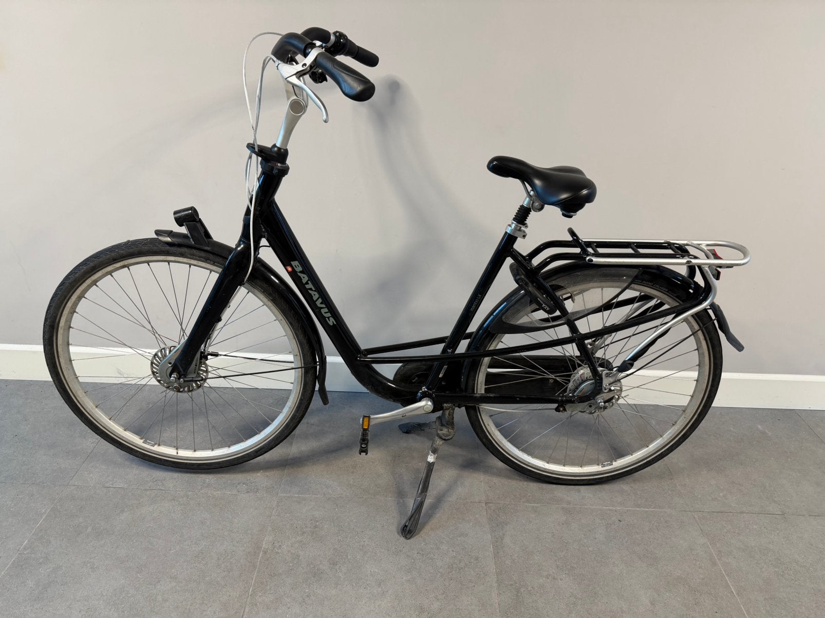 Batavus Mambo moederfiets zwart, Ophalen, Batavus, 0 zitjes, 53 tot 56 cm
