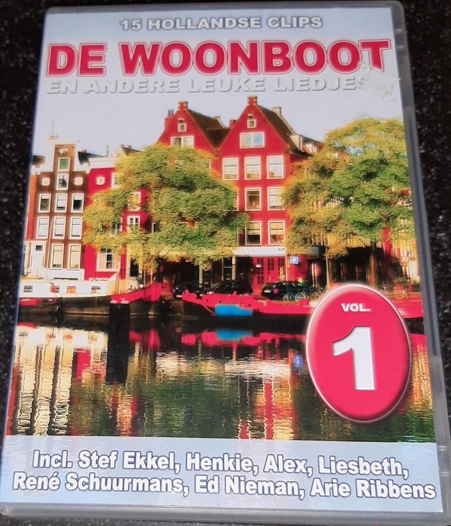 15 Hollandse clips de woonboot en andere leuke liedjes vol.1, Alle leeftijden, Ophalen of Verzenden, Zo goed als nieuw, Muziek en Concerten