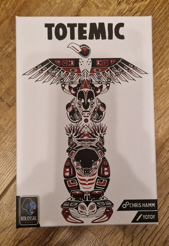 Totemic - kaartspel, Ophalen of Verzenden, Zo goed als nieuw