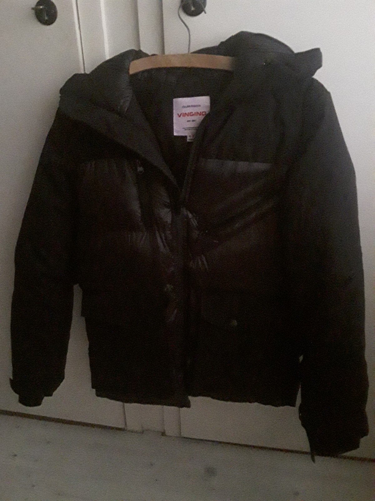 Winterjas met capuchon Maat 158  Vingino Nieuw, Kleding | Heren, Jassen | Winter, Ophalen, Zo goed als nieuw, Overige maten, Blauw
