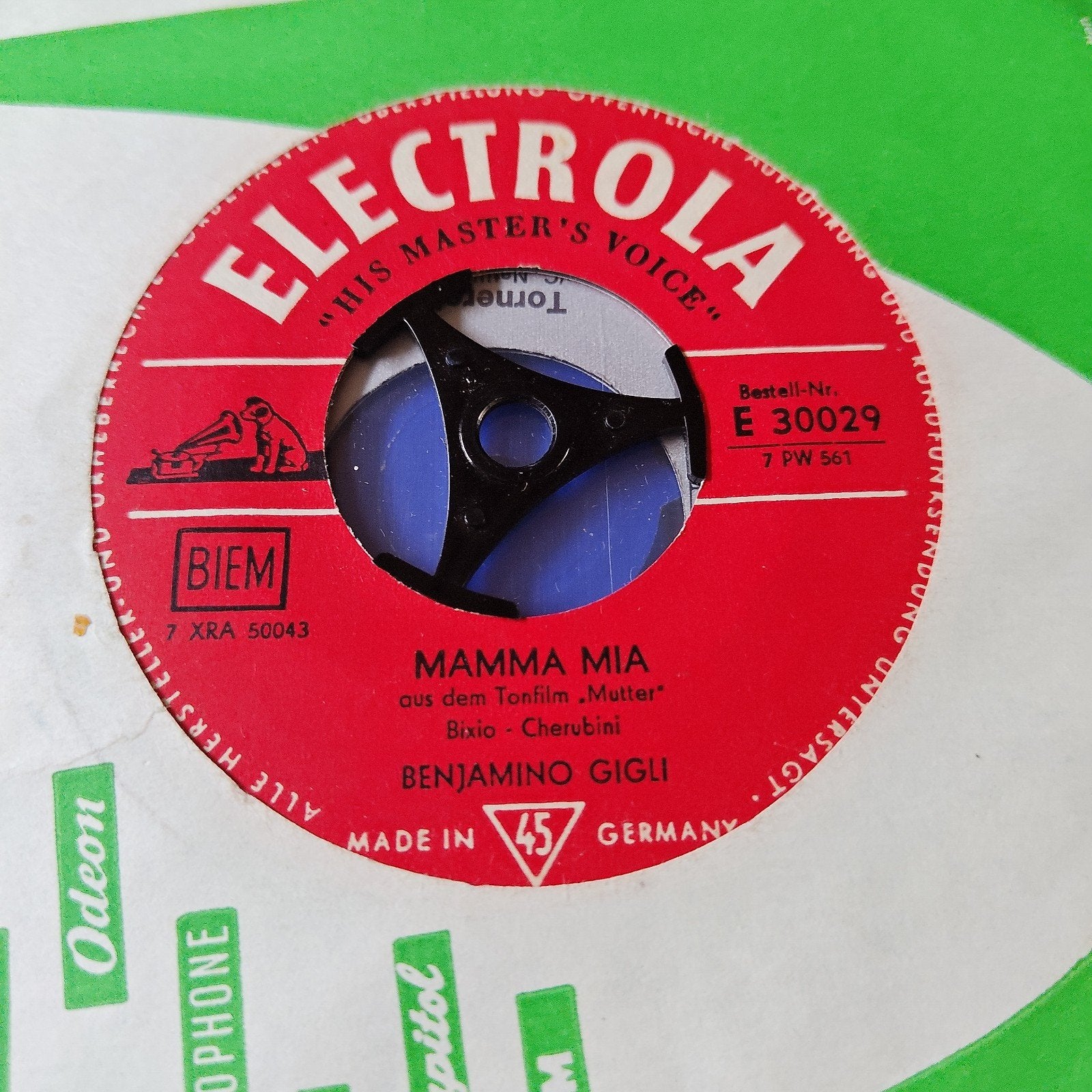 Beniamino Gigli - Se Vuoi Goder La Vita / Mamma Mia (Vinyl), Gebruikt, Klassiek, 7 inch, Ophalen of Verzenden