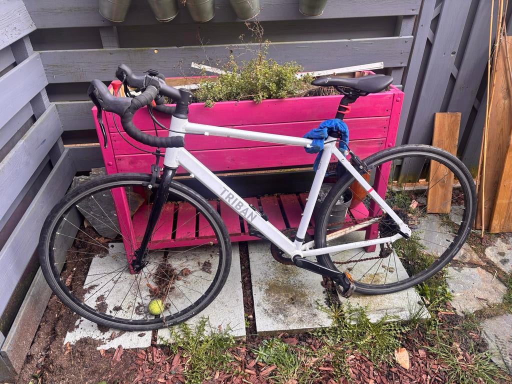 Triban racefiets dames maat M, Gebruikt, Aluminium, Dames, 53 tot 57 cm