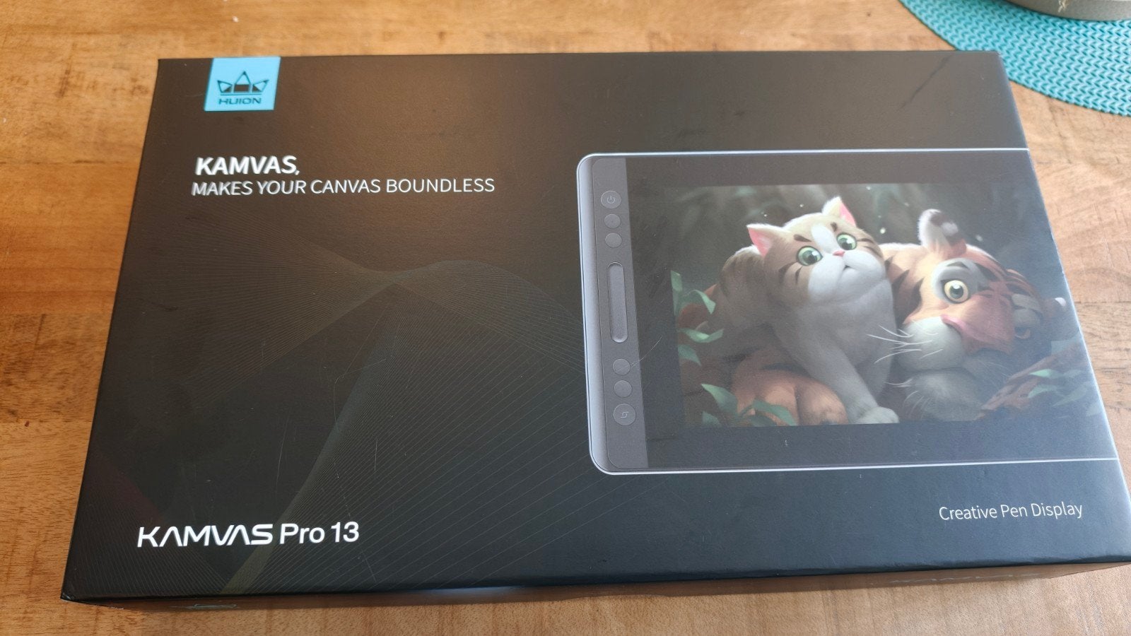 Huion Kamvas Pro 13 Creative Pen Display Tekentablet, Computers en Software, Ophalen, Huion, Multi-touch, Zo goed als nieuw