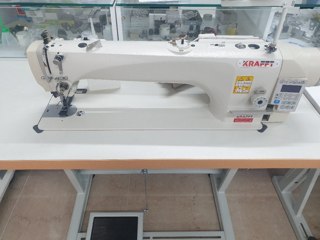 KRAFFT 206-18-7 - 3 VOUDIG TRANSPORT LEERMACHINE ACTIE 4, Hobby en Vrije tijd, Naaimachines en Toebehoren, Nieuw, Naaimachine