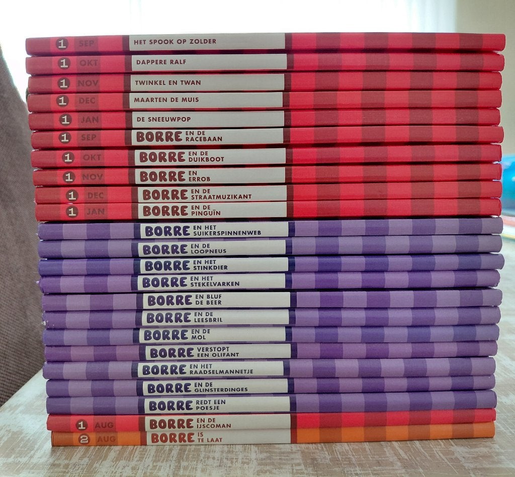 23 Borre Boekjes, Fictie algemeen, Diverse auteurs, Ophalen of Verzenden, Zo goed als nieuw