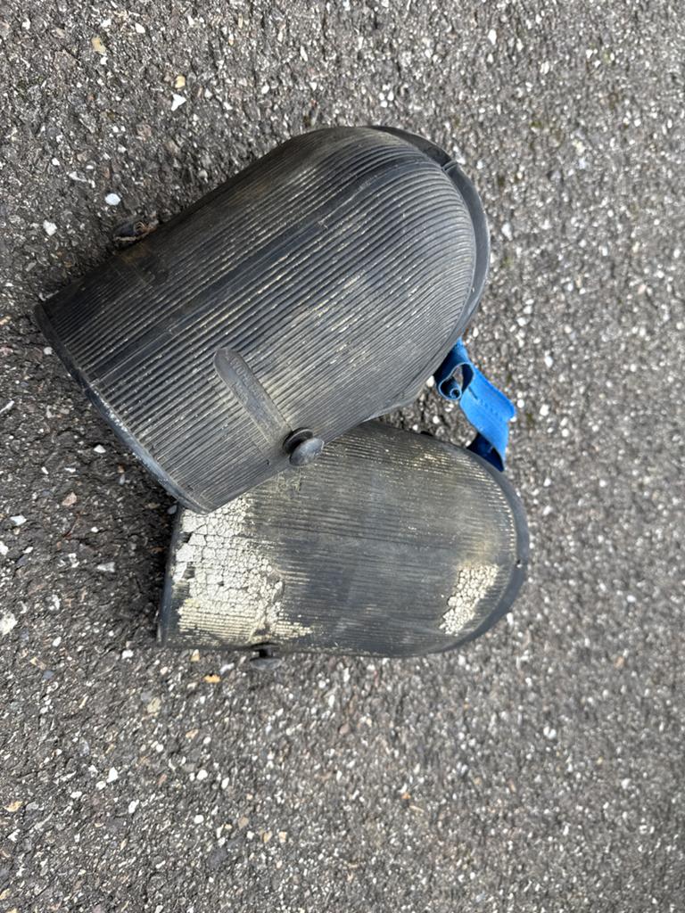 Kniebeschermers voor stratenmaker - Gebruikt, Doe-het-zelf en Verbouw, Veiligheidskleding, Ophalen of Verzenden, Gebruikt