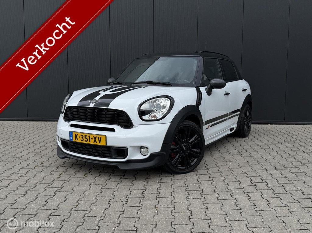 Mini Countryman 1.6 Cooper S ALL4 Chili/Pano/Trekhaak/JCW/Le, Auto's, Mini, Euro 5, 1380 kg, Gebruikt, Zwart