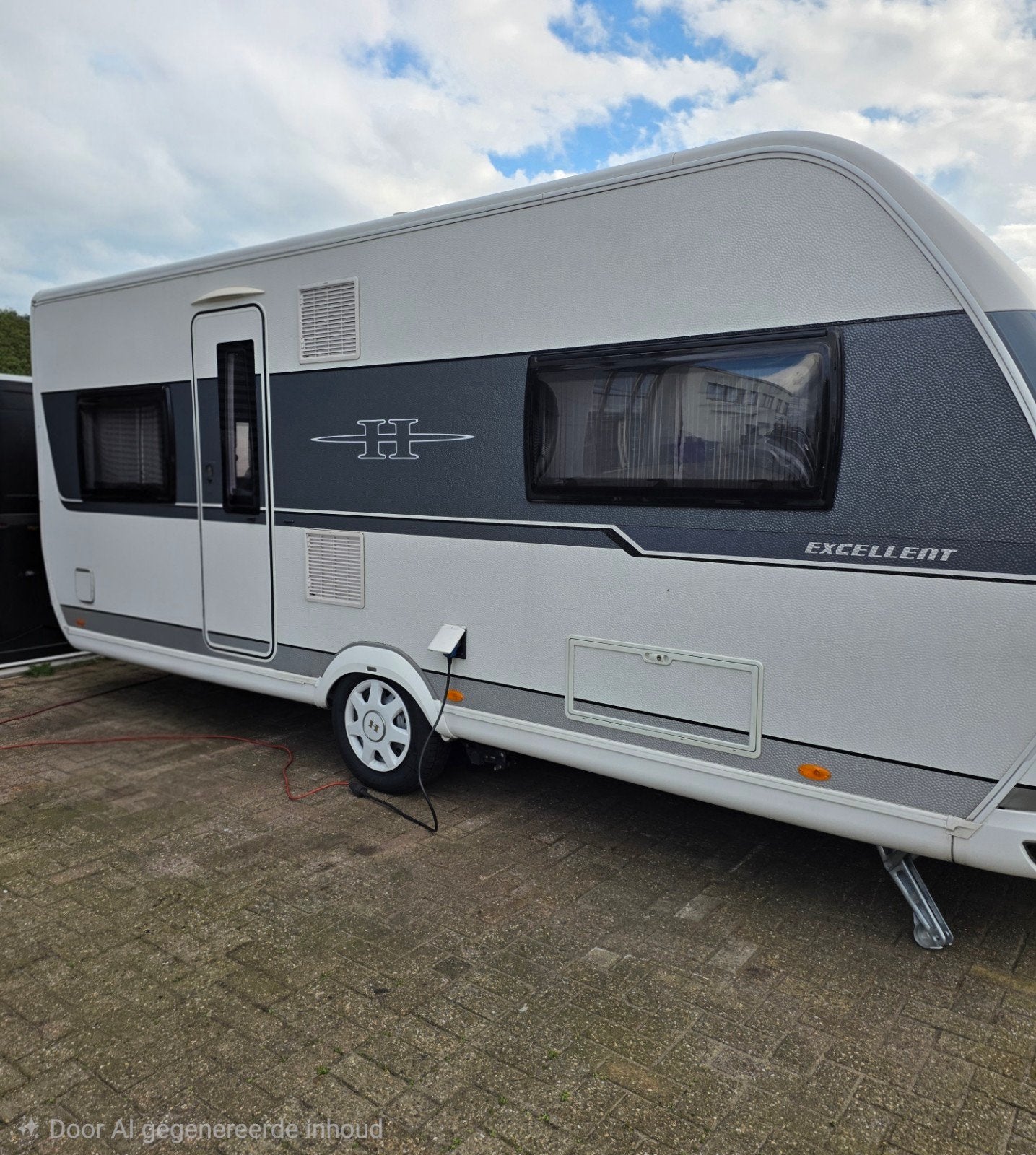 Luxe Hobby 540 Excellent caravan met airco en mover, Rondzit, Hobby, Bedrijf, 5 tot 6 meter