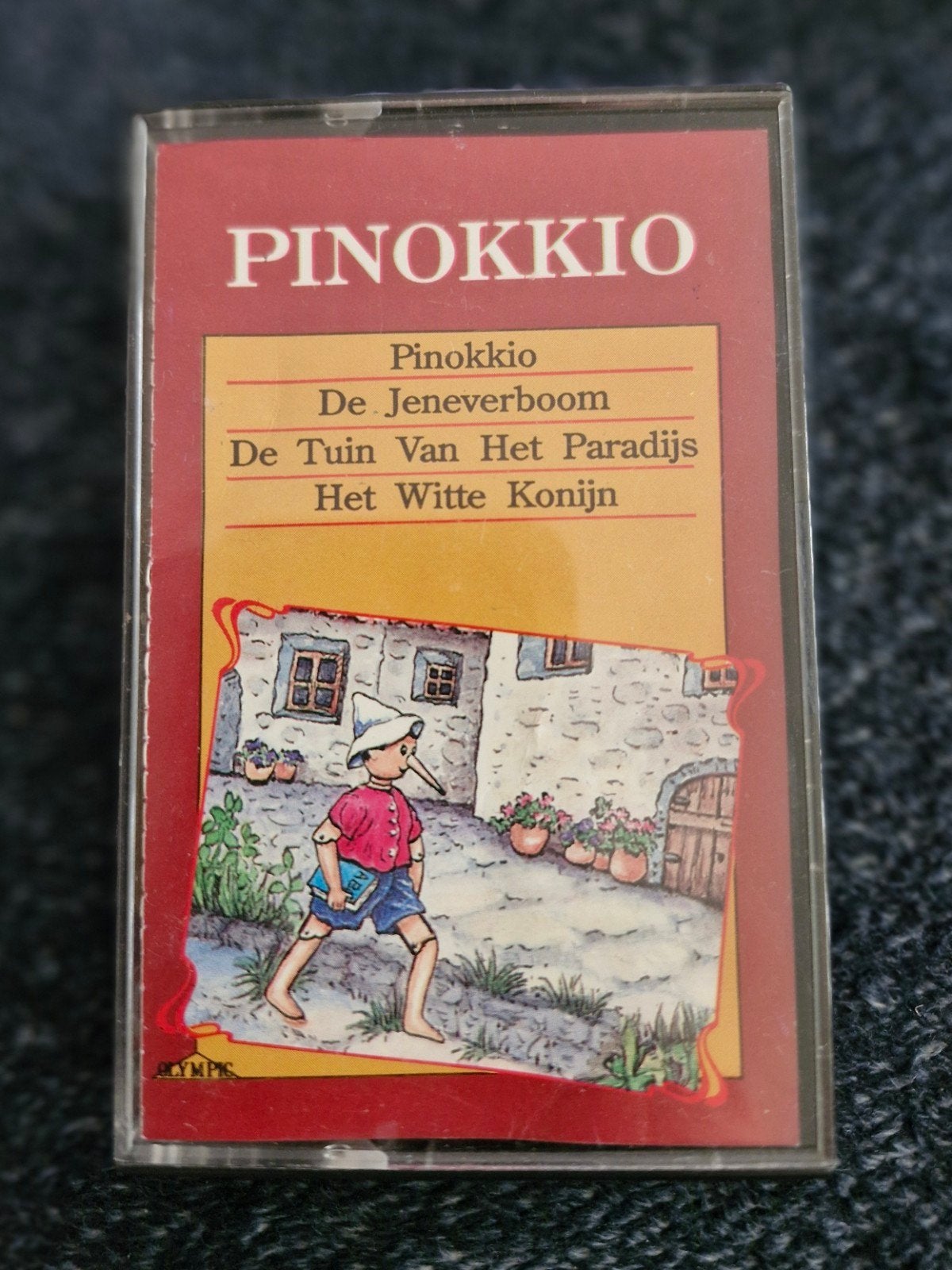 Cassettebandje Pinokkio - De Jeneverboom - Het Witte Konijn, Gebruikt, Kinderen en Jeugd, 1 bandje, Ophalen of Verzenden