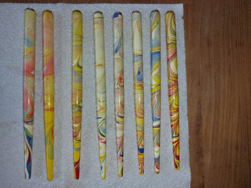 Teken- of schrijfpennetjes met  houders en inktreservoirtjes, Ophalen, Nieuw, Overige typen