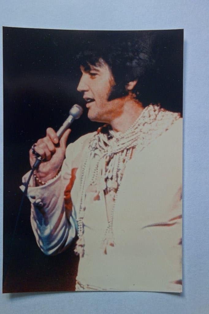 Elvis Presley foto, Ophalen of Verzenden, Zo goed als nieuw, Foto of Kaart