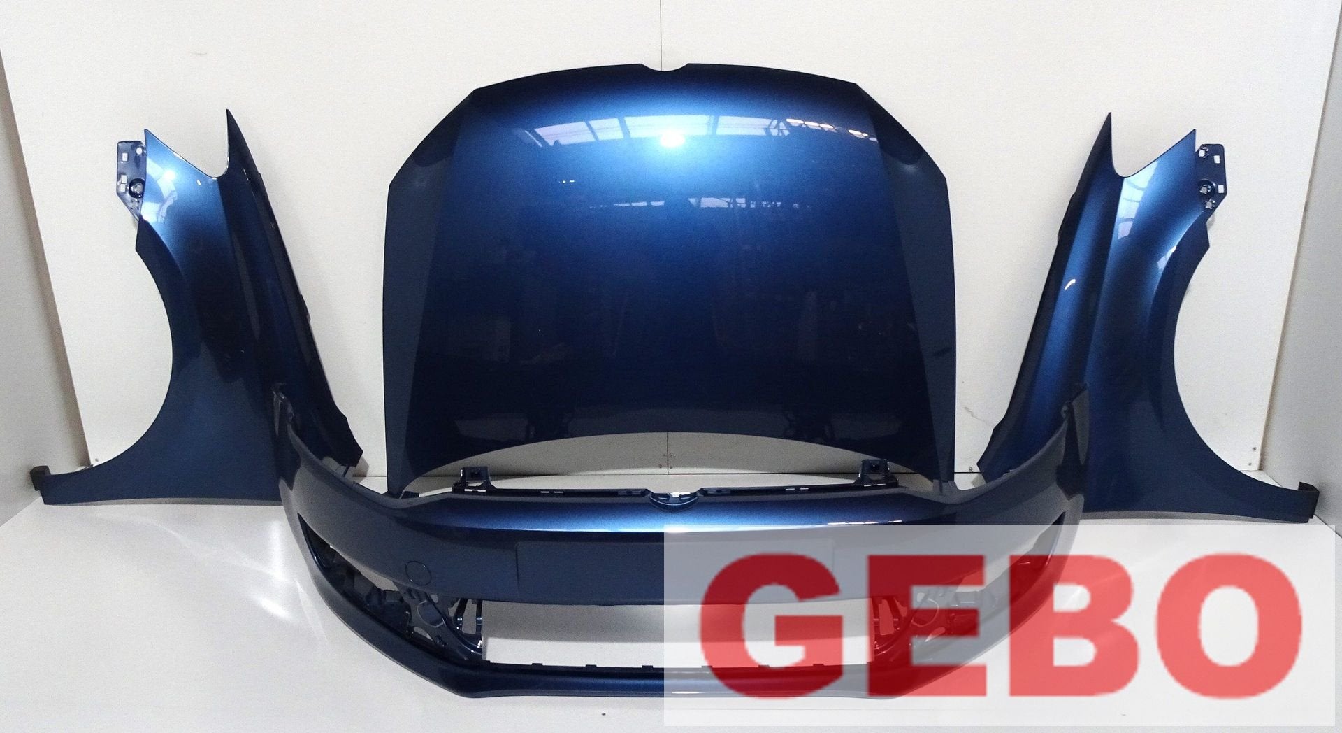 Volkswagen polo 6R voorkop bumper motorkap spatbord LD5L 200, -, -, Nieuw, Ophalen of Verzenden