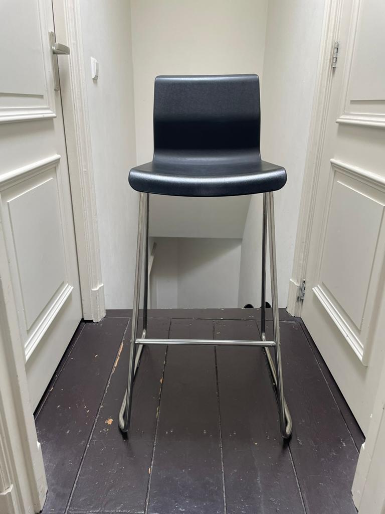 Ikea barkruk glenn 2 stuks | hoge stoel, Ophalen, Met voetsteun, 60 tot 90 cm, Zo goed als nieuw