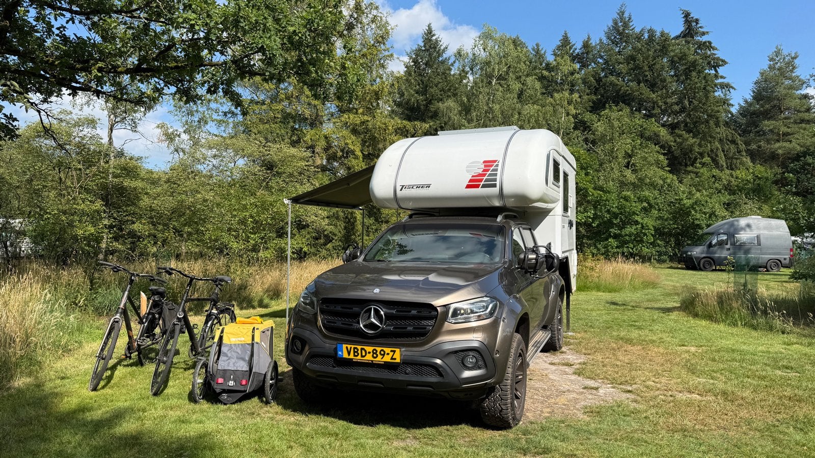 Mercedes-Benz X-Klasse met Tischer camperunit, Caravans en Kamperen, Campers, Particulier, tot en met 3, Alkoof, Mercedes-Benz