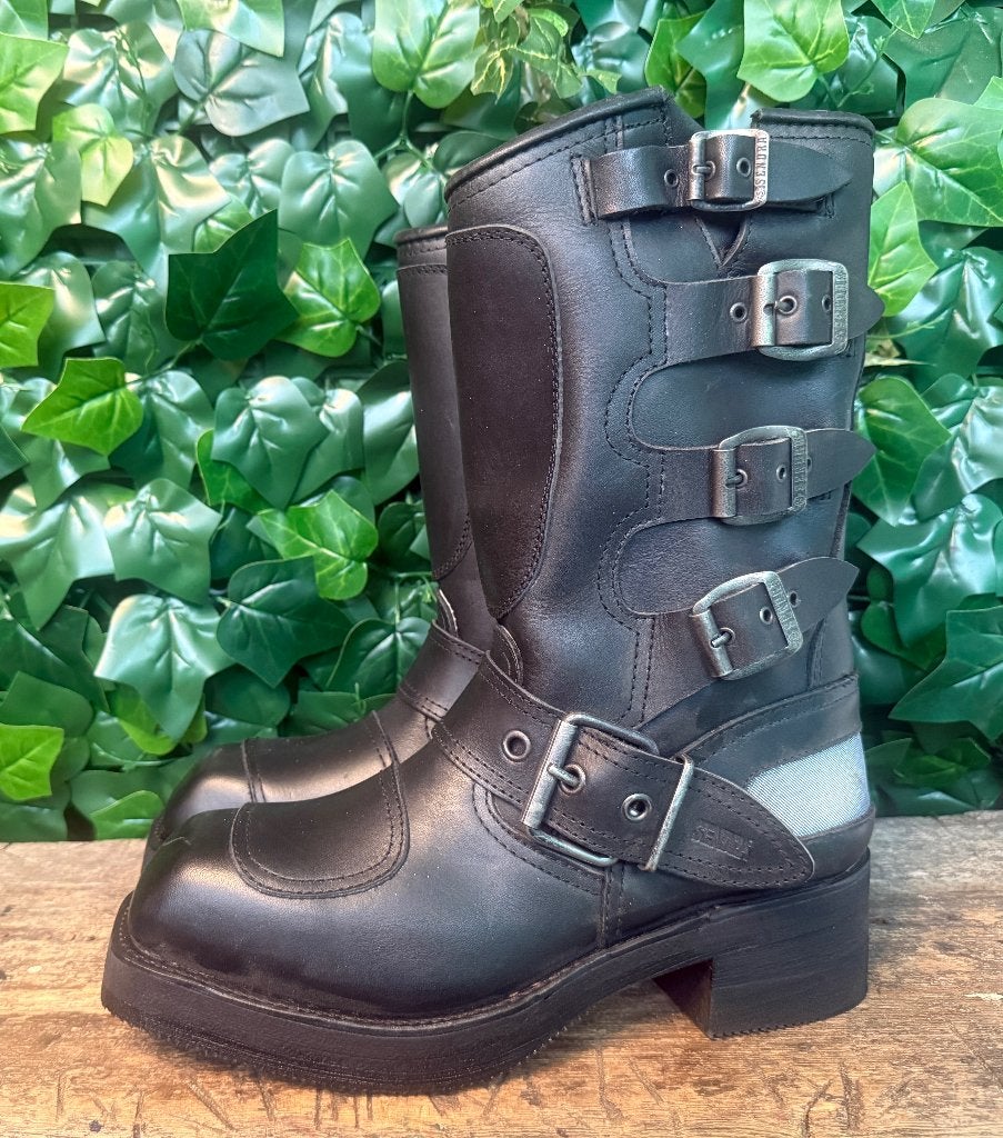 stoere vintage biker boots van Sendra maat 43, Sendra, Zwart, Boots, Nieuw
