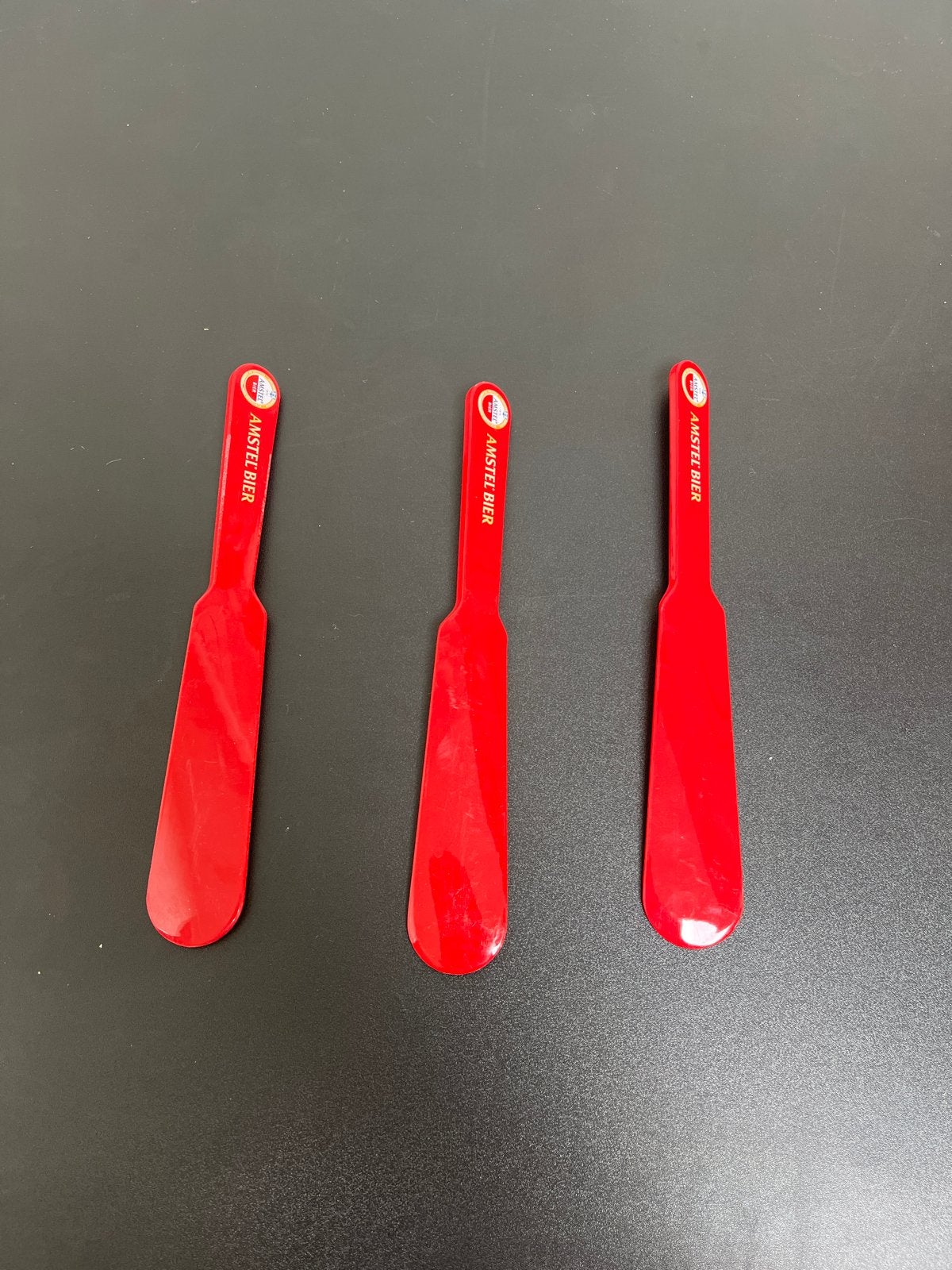 3x Amstel Bier afschuimer, Ophalen of Verzenden, Gebruikt