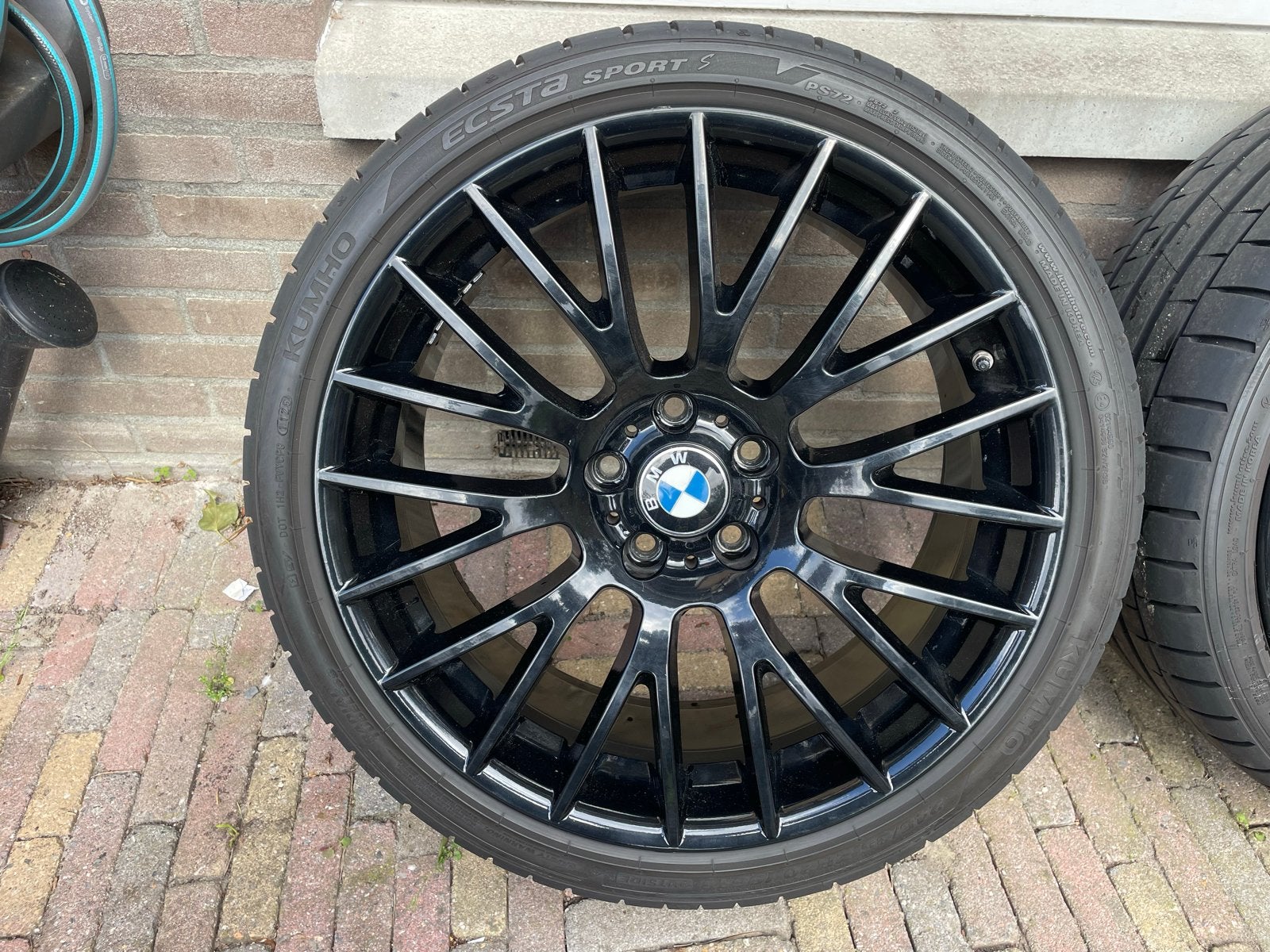 BMW 20 inch breedset zomerset style 312 f10 f11, Auto-onderdelen, Banden en Velgen, Ophalen, Gebruikt, 275 mm, Banden en Velgen