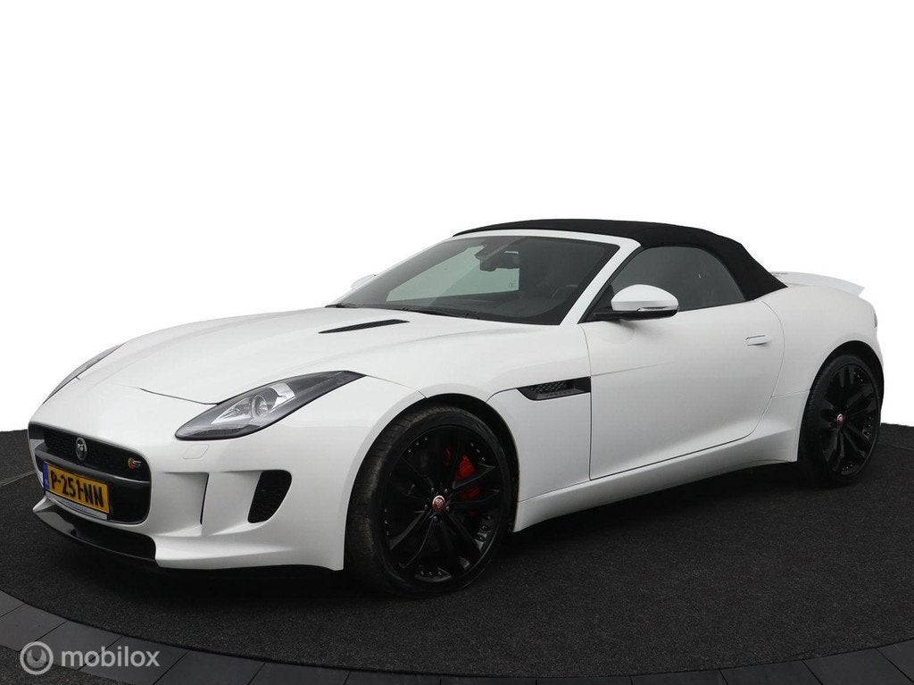 Jaguar F-type 3.0 V6 S Convertible, Auto's, Jaguar, Euro 5, Achterwielaandrijving, 2995 cc, Cabriolet