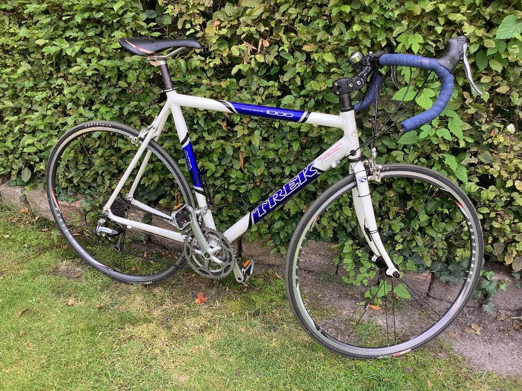 Mooie dames racefiets Trek 1000, Gebruikt, 26 inch, 10 tot 15 versnellingen, Velgrem
