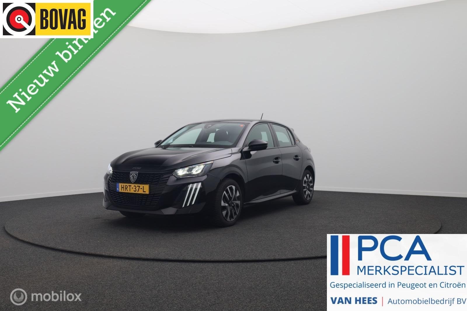 Peugeot 208 1.2 Hybrid 110 e-DCS6 Style Carplay Android auto, Auto's, Dealer onderhouden, Gebruikt, 1199 cc, Met garantie (alle)