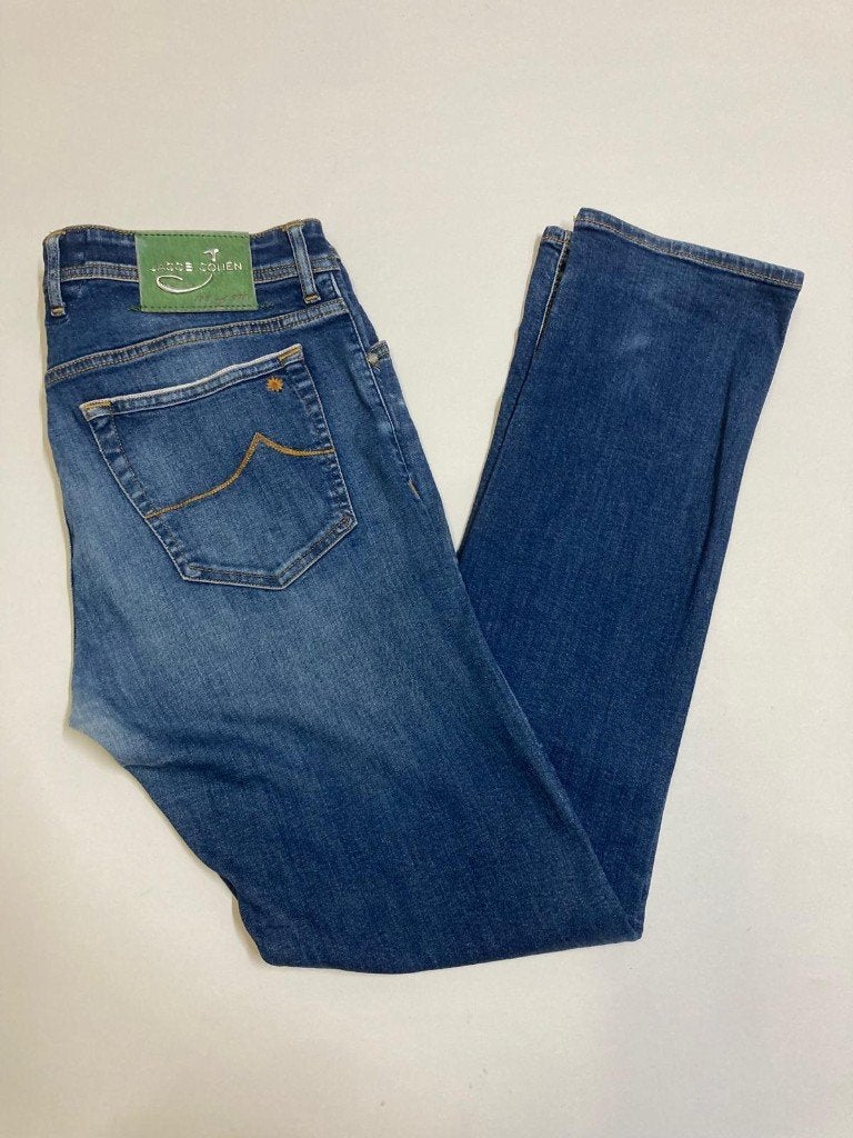 Jacob Cöhen Style J688 LTD jeans - 34 - 182/271 Limited-Blue, Kleding | Heren, Blauw, Ophalen of Verzenden, Jacob Cohen, W33 - W34 (confectie 48/50)
