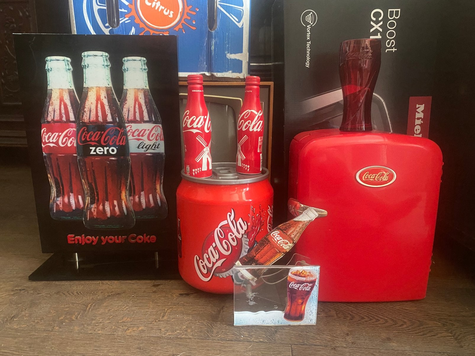 coca cola lotje, Ophalen, Zo goed als nieuw, Lichtbak of (neon) lamp